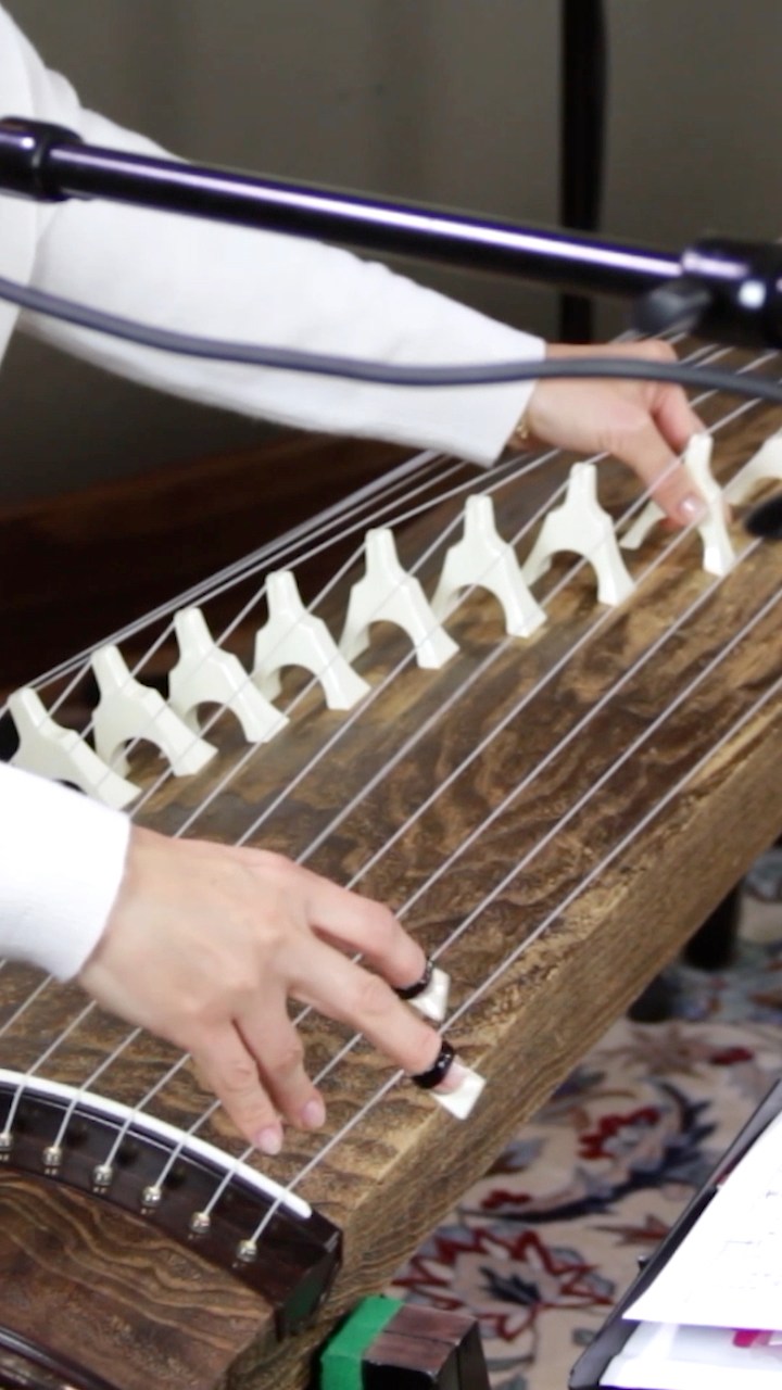 13 String Japanese Instrument is Beautiful! The Koto played by