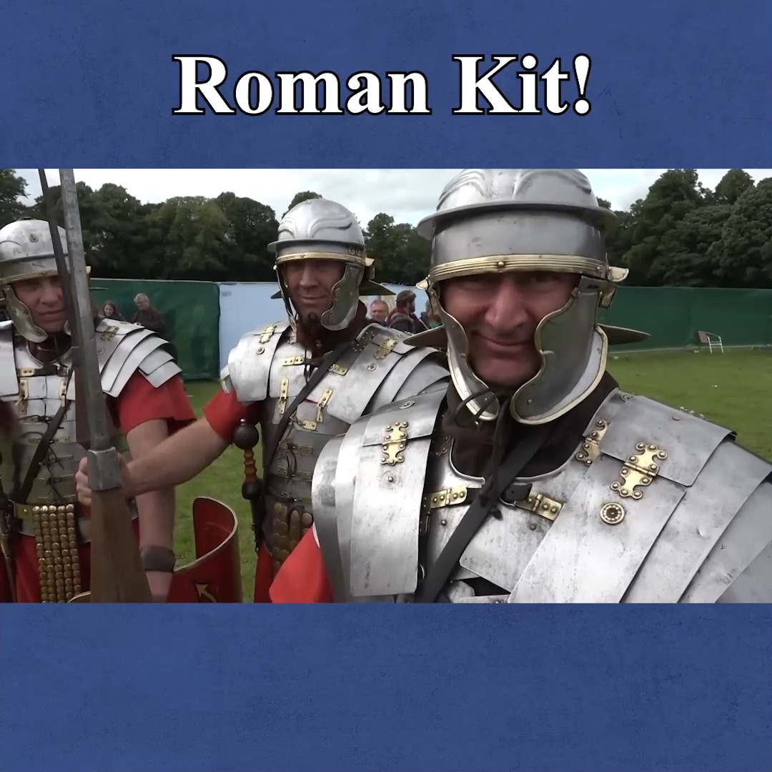 Roman Kit - What The Romans Wore Into Battle! | Lindybeige | Facebook