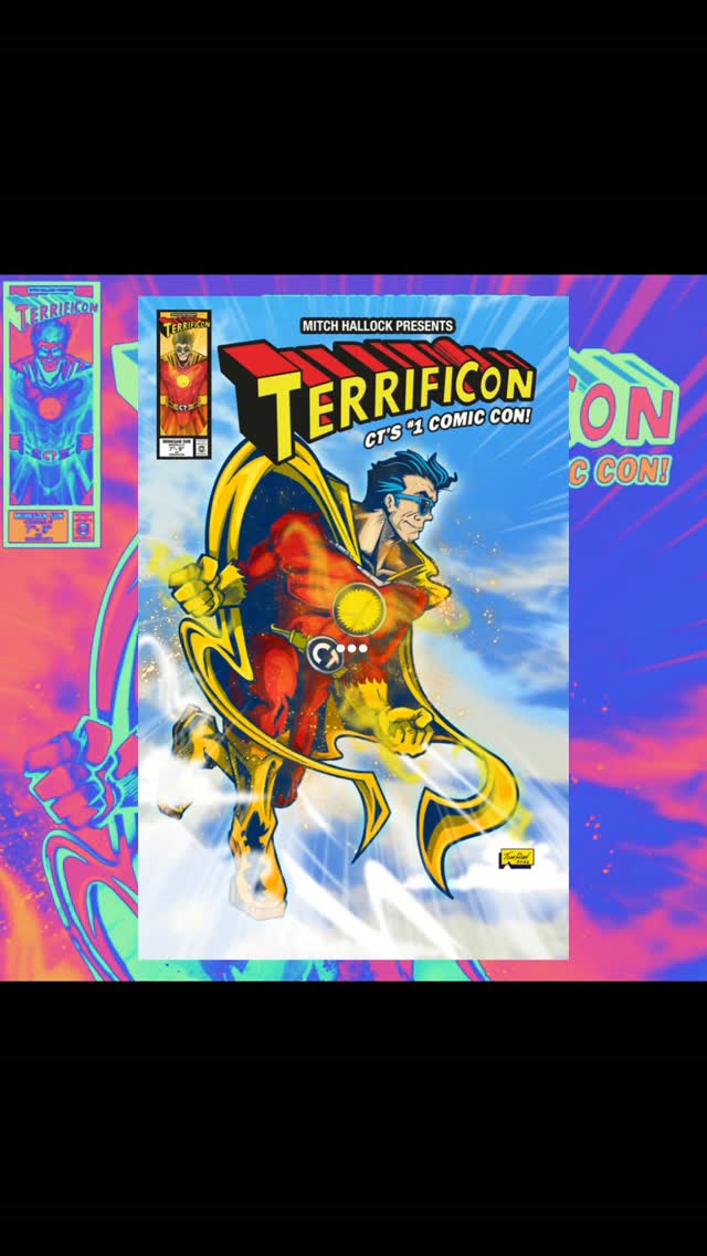 TERRIFICON ® is so close!! I'll have my #MurderHobo issue 1, all 4