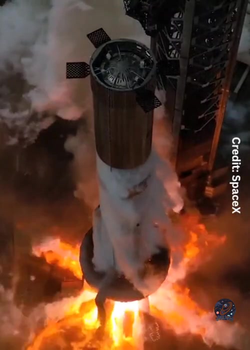 A Starship static fire test is a key milestone where Raptor engines ...