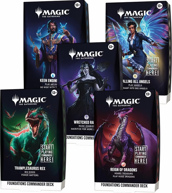 mtg masters commander decks Magic the Gathering: Masters: Commander Deck  By The Board Games & Entertainment Foundations Commander Decks dropping alongside