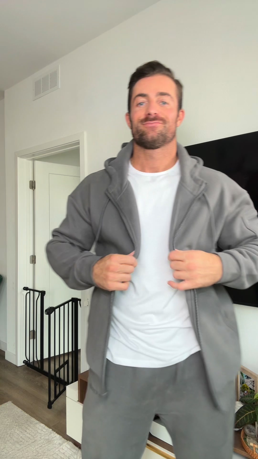 Meet the Airplane Mode Travel Hoodie—built for long flights, cold