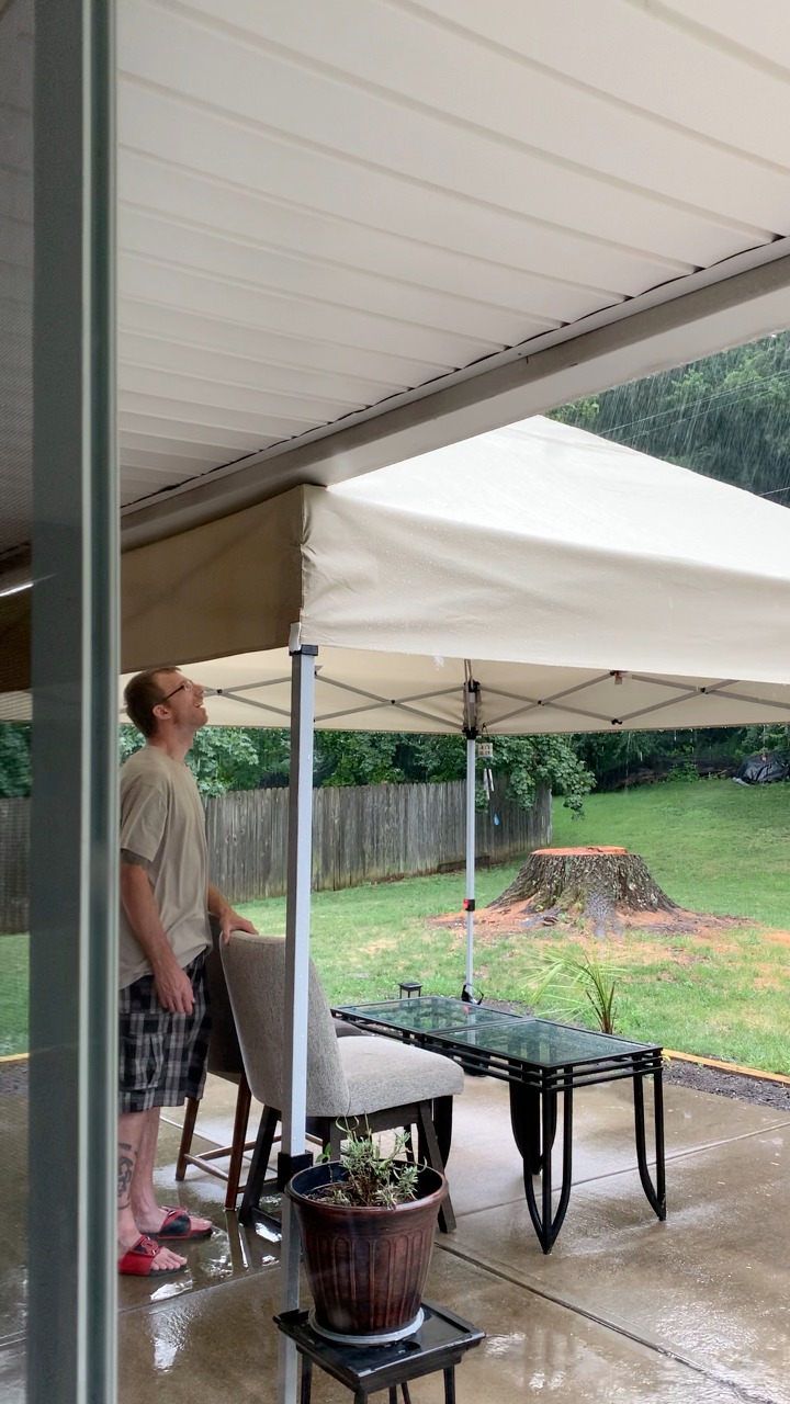 Easy Assemble and disassembled the cheapest canopy tent from Amazon #reels | Rachel Williams