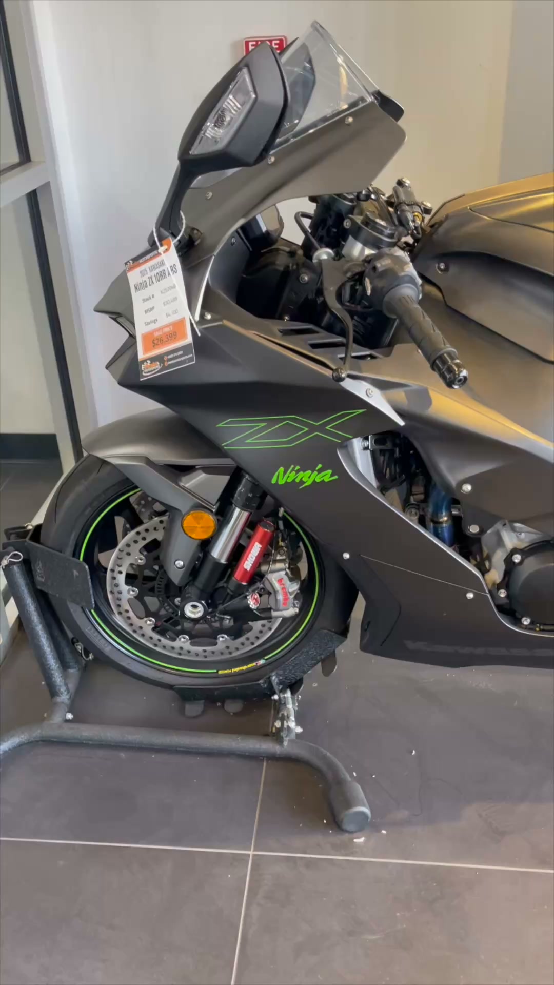 2021 Kawasaki Ninja ZX-6R $8,950 and it's all yours! #ZX6R
