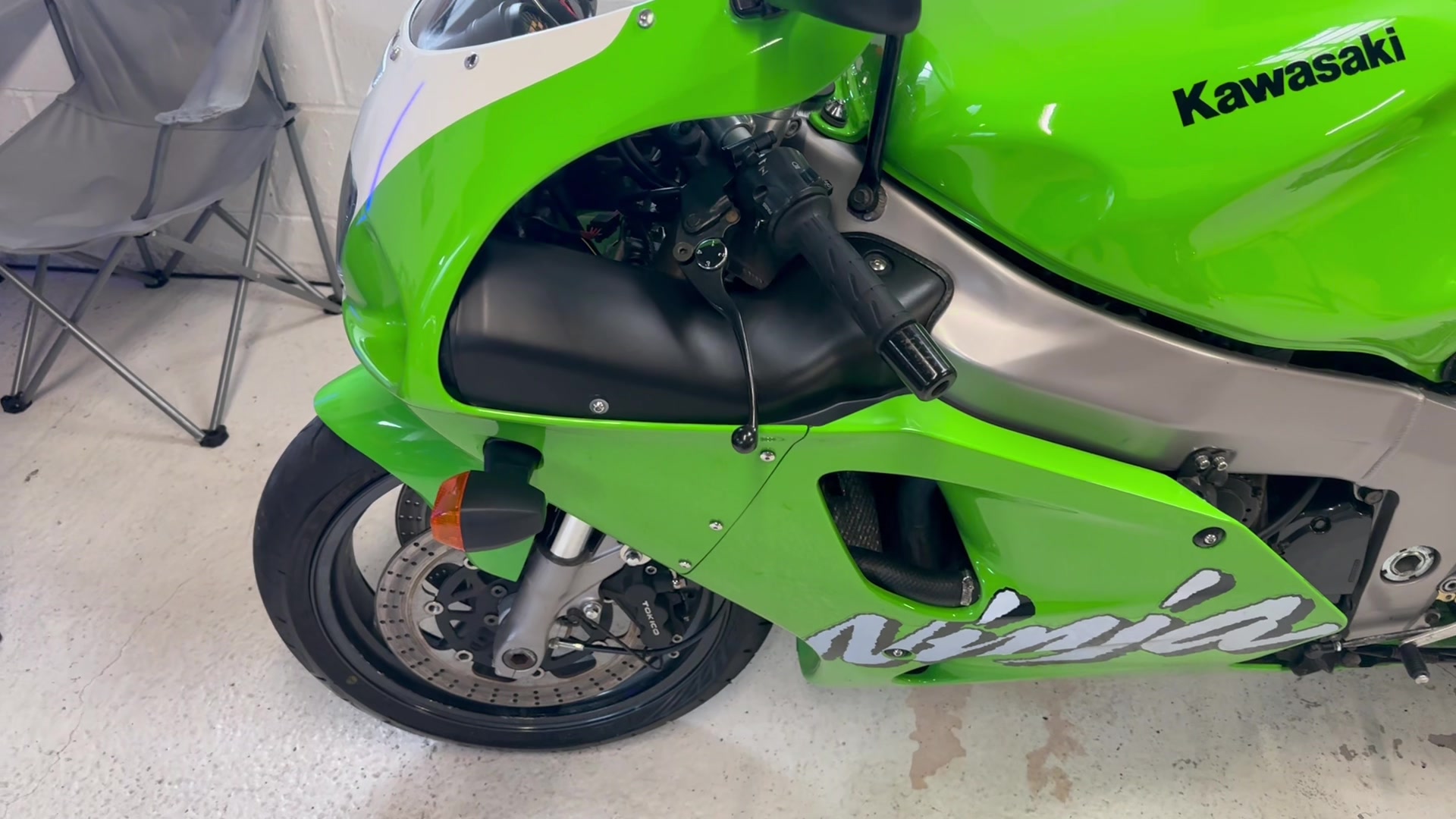 Sold! This beautiful Nardo Grey ZX6R from 2020 was just delivered