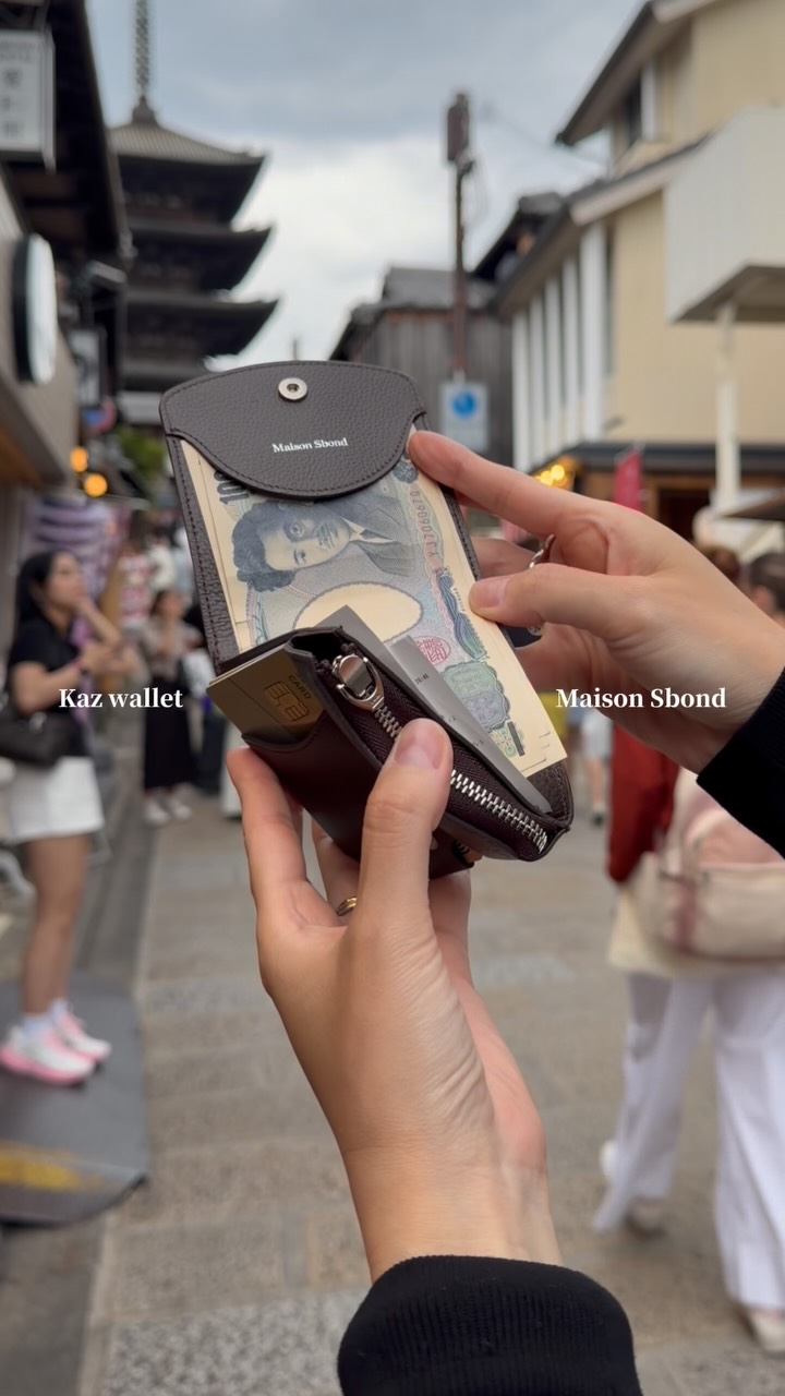 Kaz wallet 薄型2つ折り財布 | maisonsbond
