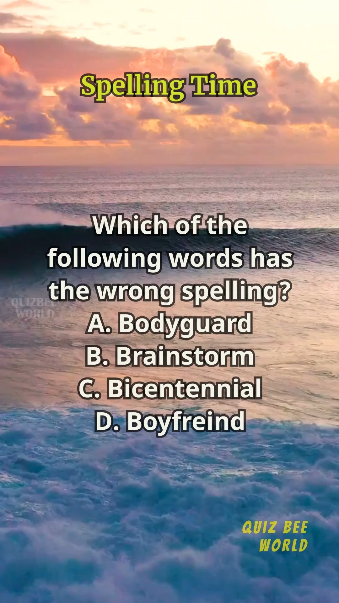 Spelling Time 1000 #spelling #englishlearning #englishvocabulary # ...