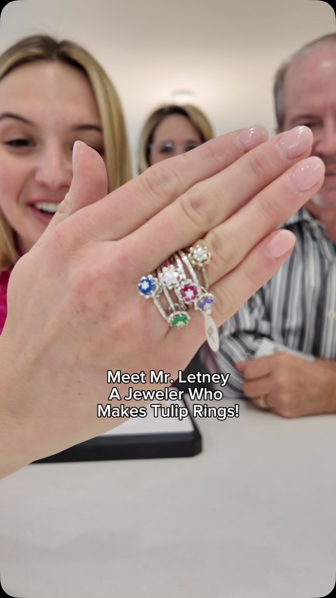 Meet Mr. Letney the Tulip Ring King! Letney Jewelers made so many tulip ...