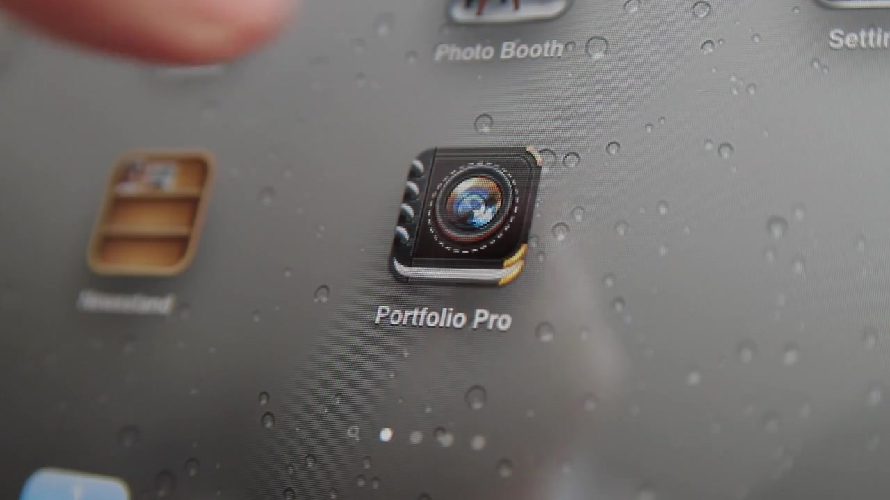Portfolio Pro for iPad - Home