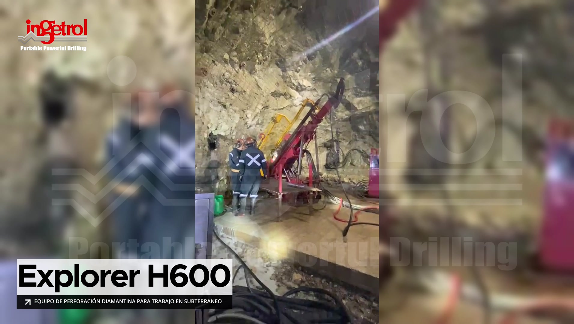 EXPLORER H600. Equipo de perforación diamantina para trabajo en ...