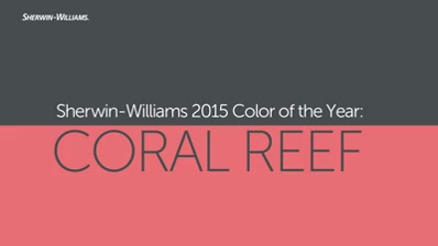 Announcing our 2015 Color of the Year: Coral Reef (SW 6606) — a perfect ...