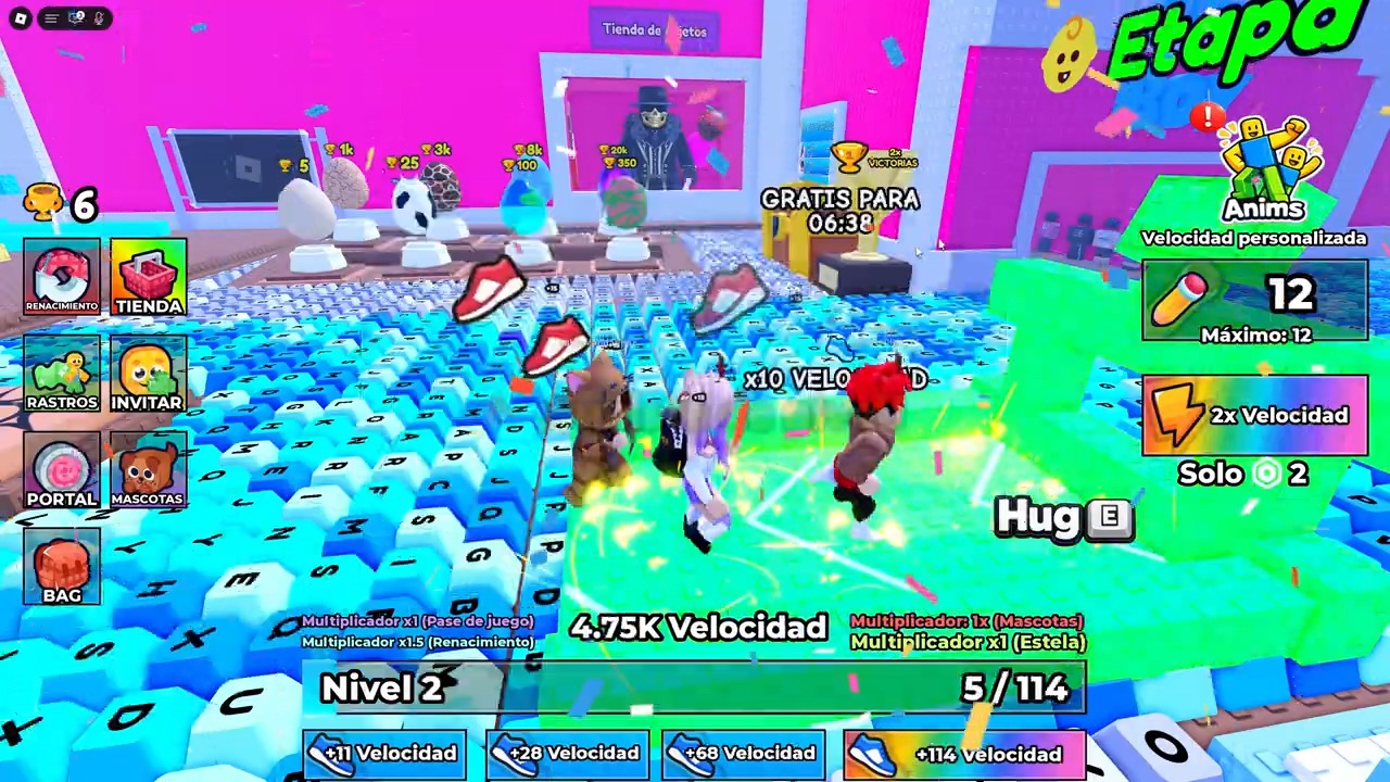 ESCAPE the KEYBOARD by HUGGING your CRUSH in Roblox #Lyna #new