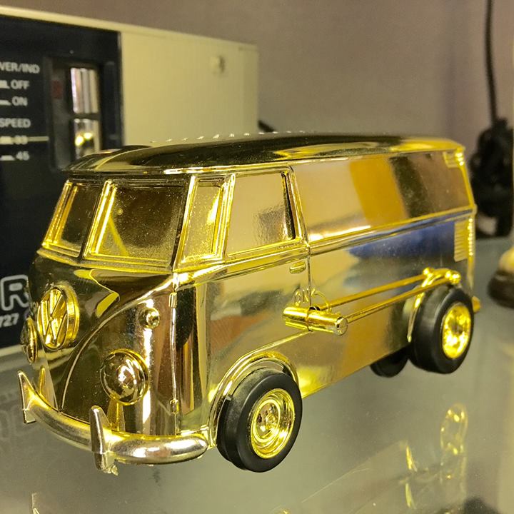 Acquired this week, a vintage Tamco Soundwagon VW Bus Record