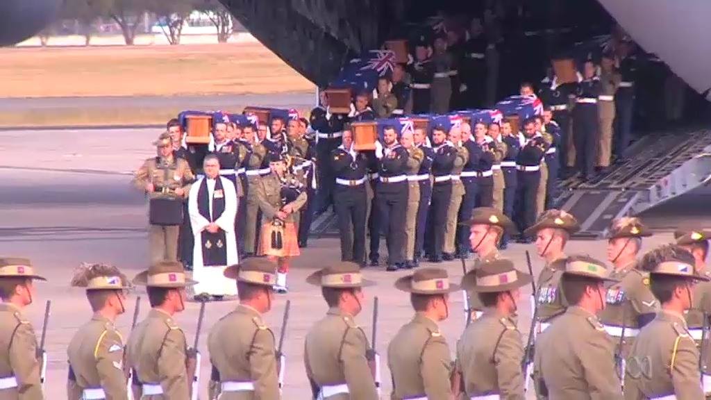 Military ramp ceremony today (2 June 2016) at RAAF Richmond, NSW for 33 ...