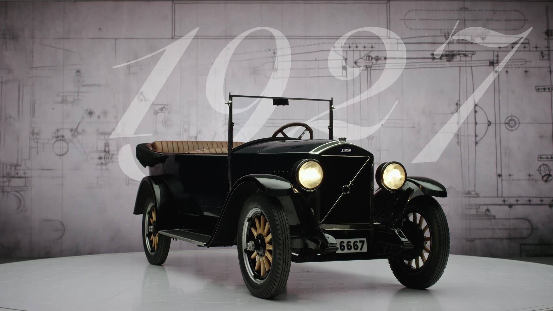 A look back at Volvo Cars in 1927 ahead of our 90th anniversary on 