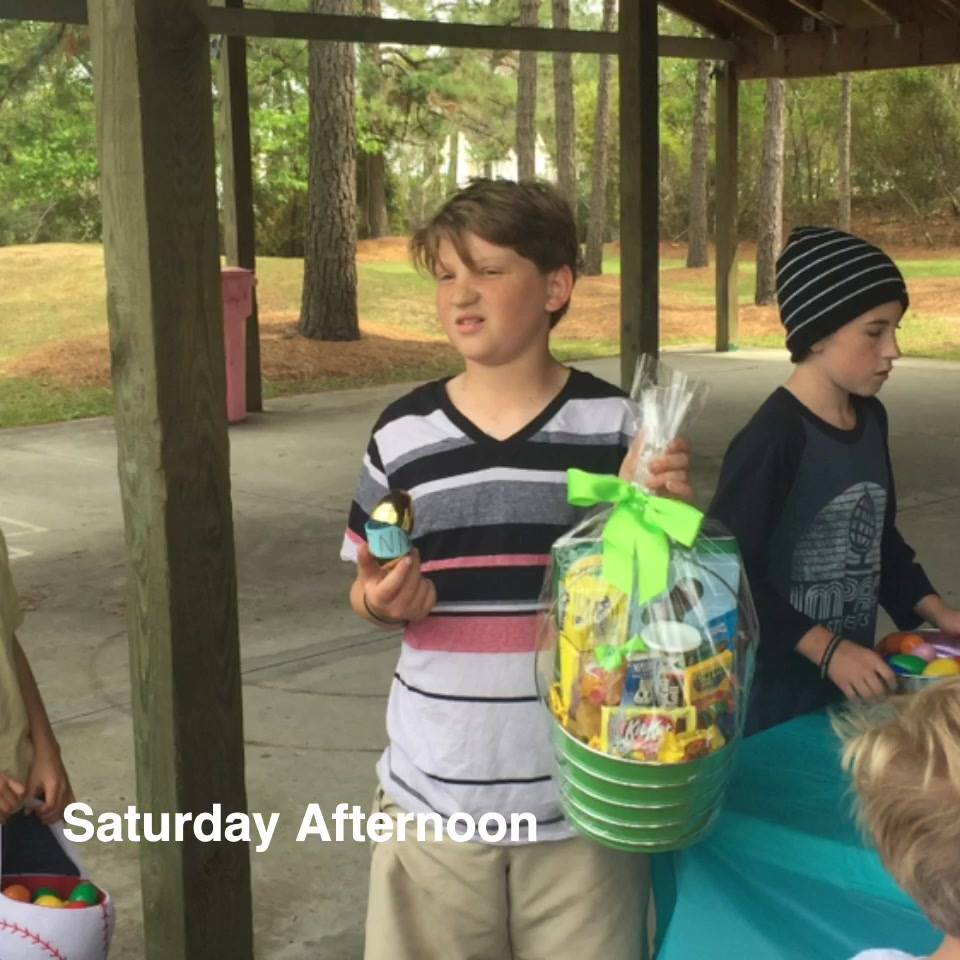 The Community Easter Egg hunt was so much fun! We stuffed 1000 eggs ...