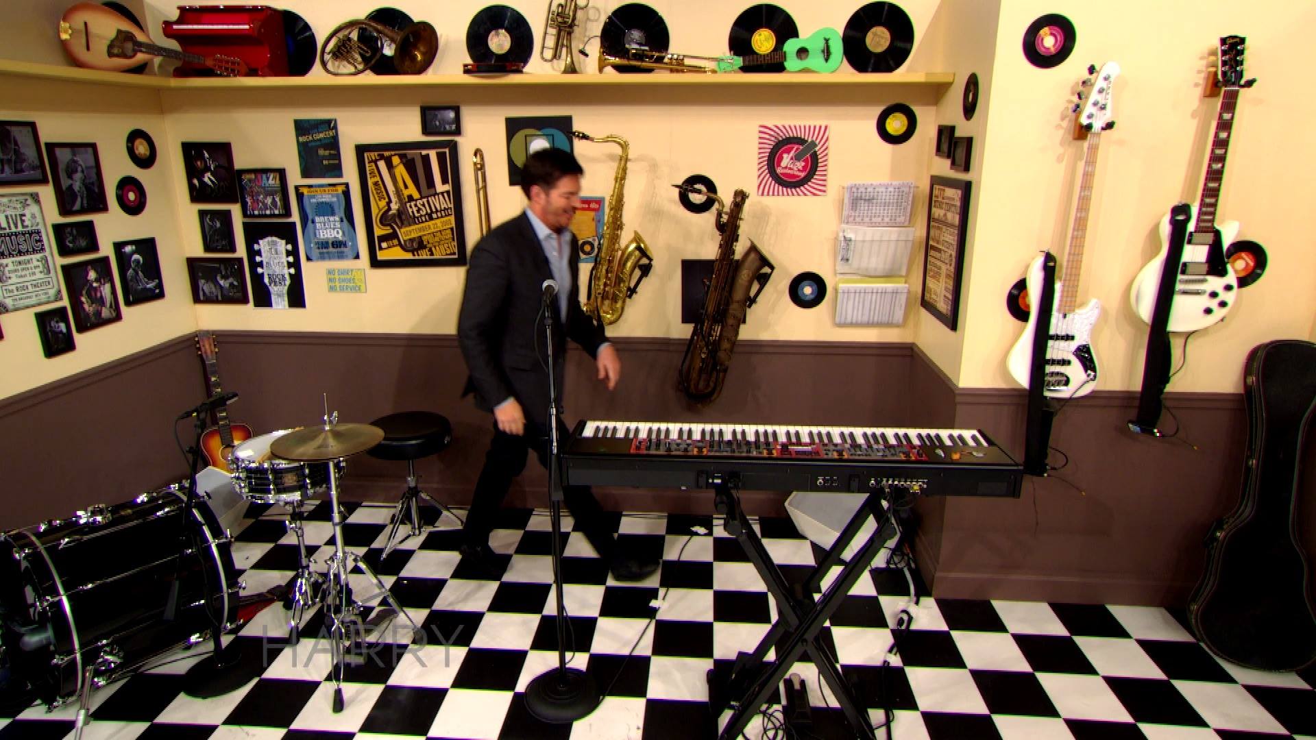 Watch Harry play multiple instruments,... - Harry Connick Jr