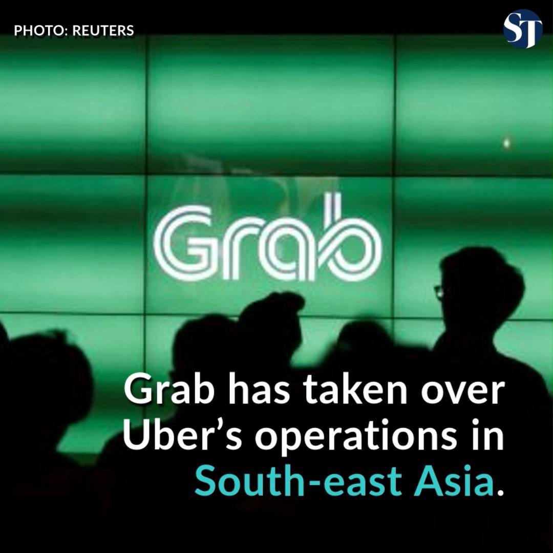 Grab Confirms Acquisition Of Uber S South East Asia Business Uber Gets 27 5 Stake In Grab Companies Markets News Top Stories The Straits Times