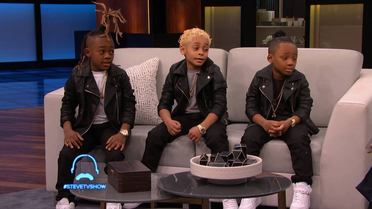 YOUNG ATLANTA RAP TRIO Mannish, made up of two 6-year-olds and an 