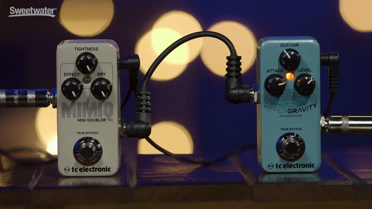 We check out two popular TC-Helicon guitar pedals packed into Mini