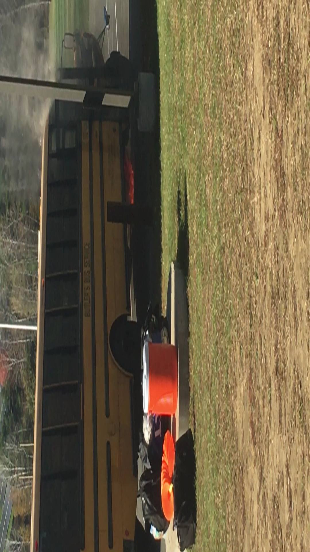 Another video of the Oxbow High School Bus Fire courtesy | By WNTK News
