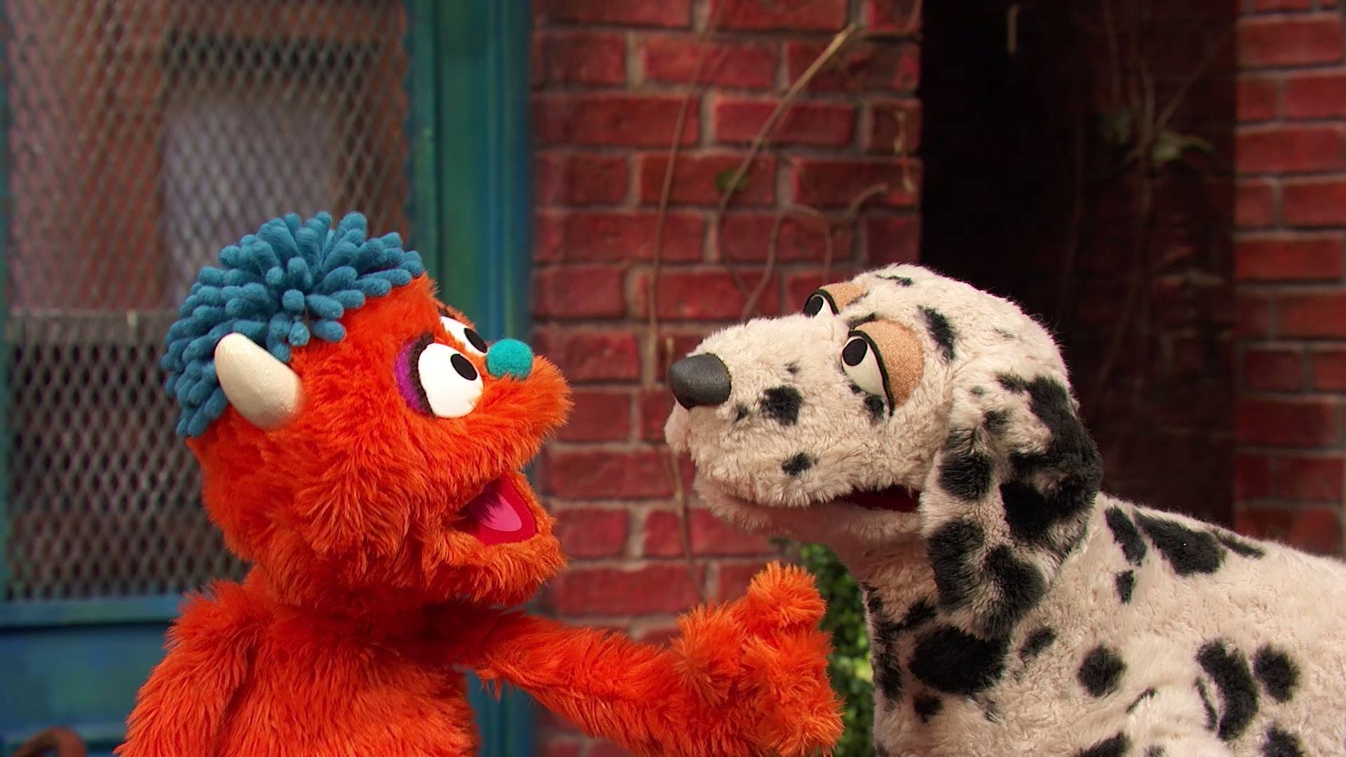 Sesame Street - Rudy is helping his friend Elmo,...
