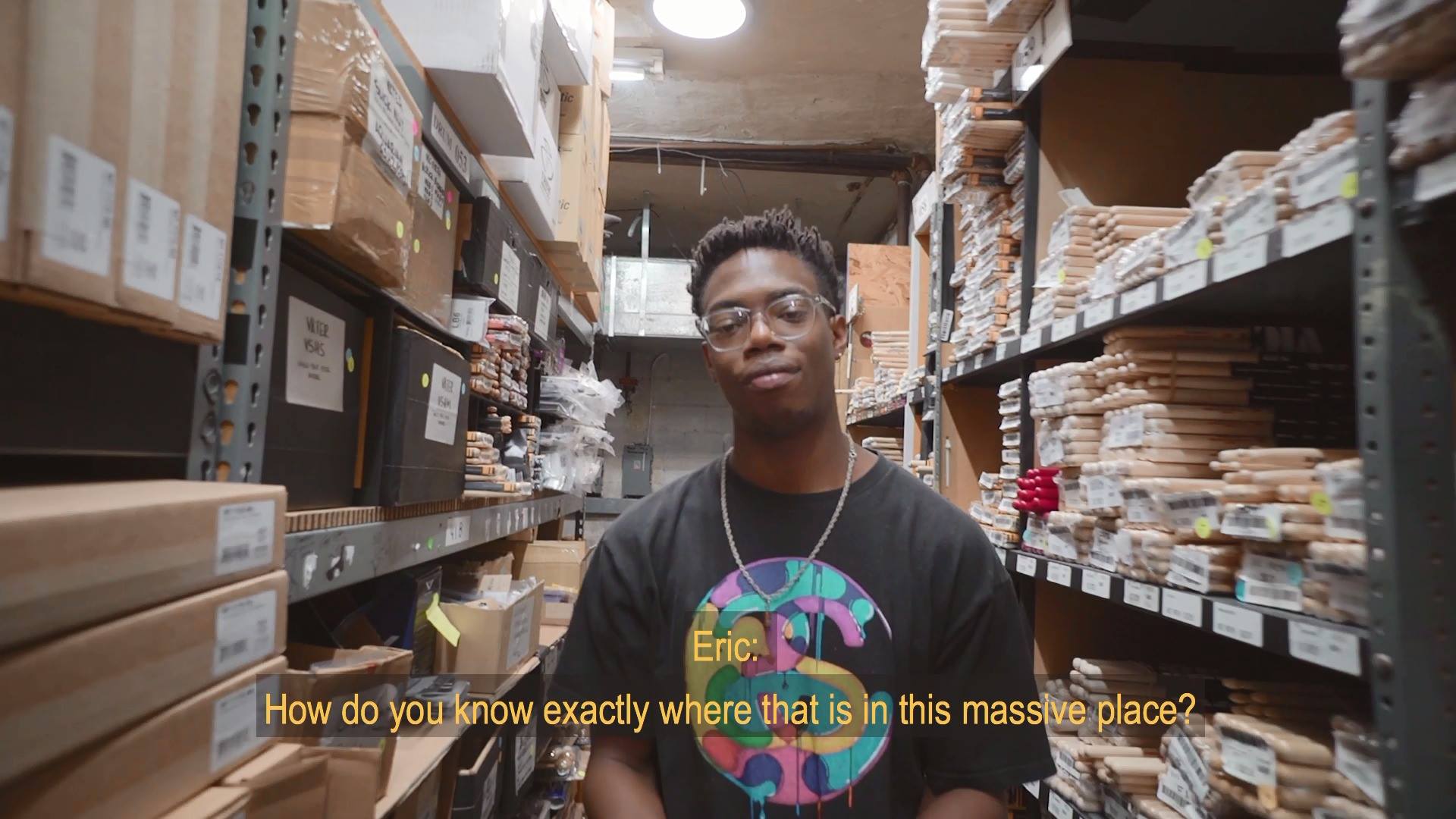 Our underground Basement Warehouse has always been a place of