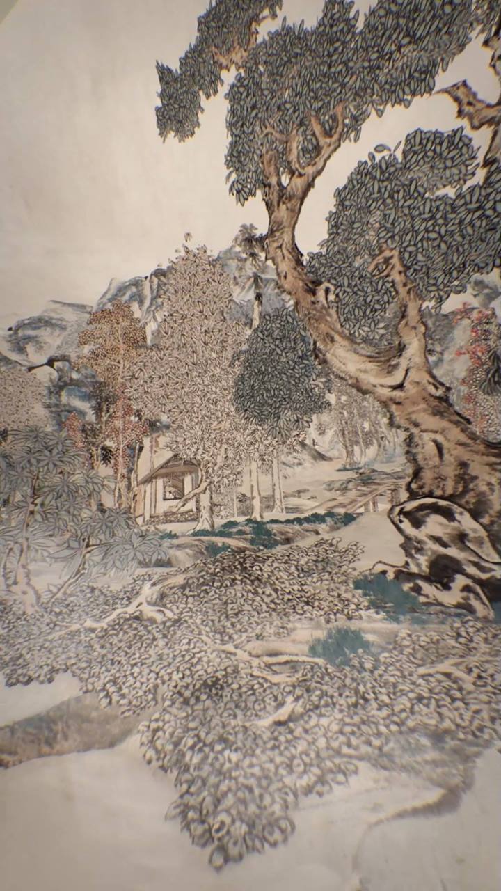 Explore a beautiful Chinese scroll through this immersive video! The ...