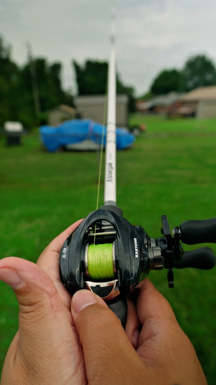 7 1 baitcaster reel Reaction Tackle Baitcasting Fishing Reel- StreamX Edition- 7.5:1 Gear Ratio Size:STX60FD and a tuned braking tag:spring_crankbait_fishing Baitcast Rod Bass Pro