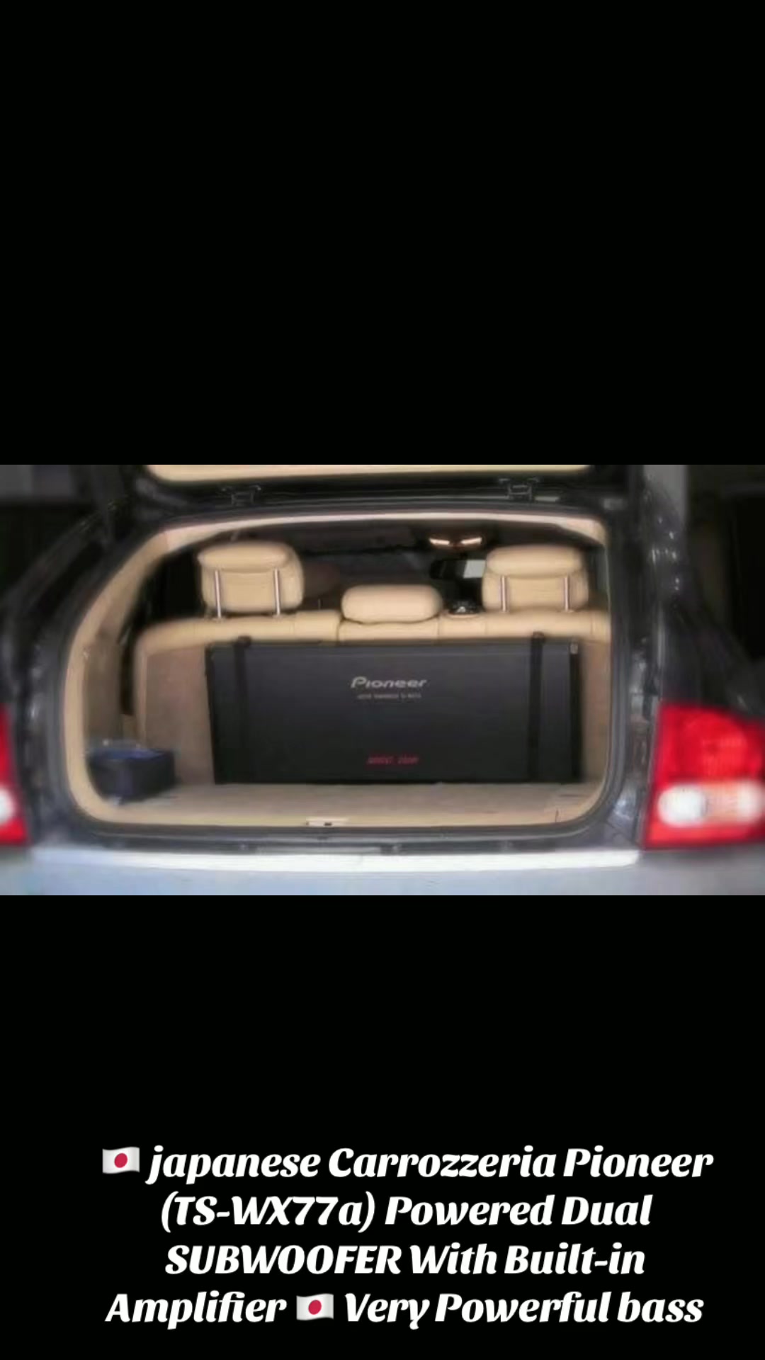 🇯🇵 #japanese Carrozzeria #Pioneer (TS-WX77a) Powered #Dual