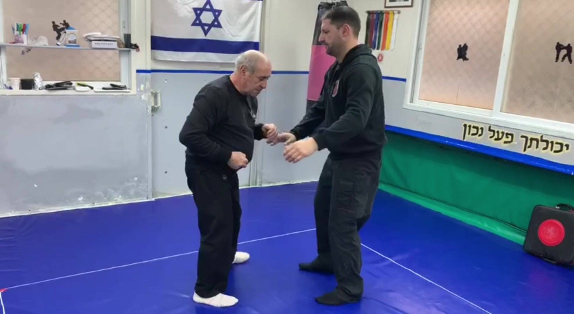 Raphy Elgrissy, Krav Maga 8th Dan, senior student of Imi 