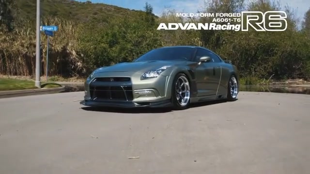 NISSAN R35 GTR on ADVAN Racing R6 by @yokohamawheelusa 🚗: @dustiinw ...