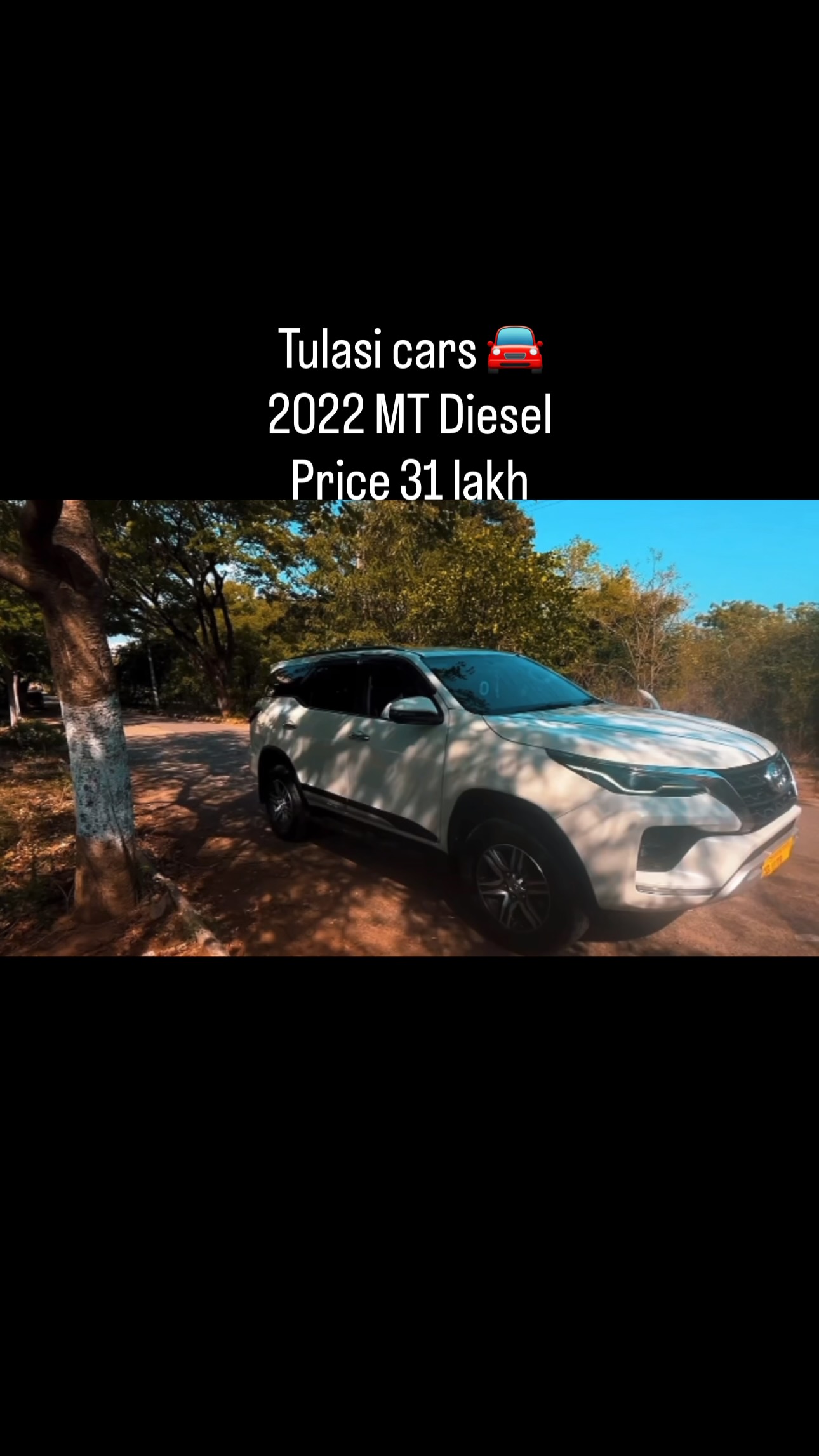 🚘 Toyota Fortuner – 2022 Model 🚘 ✓ Diesel Engine ✓ Manual