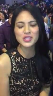 Miss International 2005 Precious Lara Quigaman shows her support ...