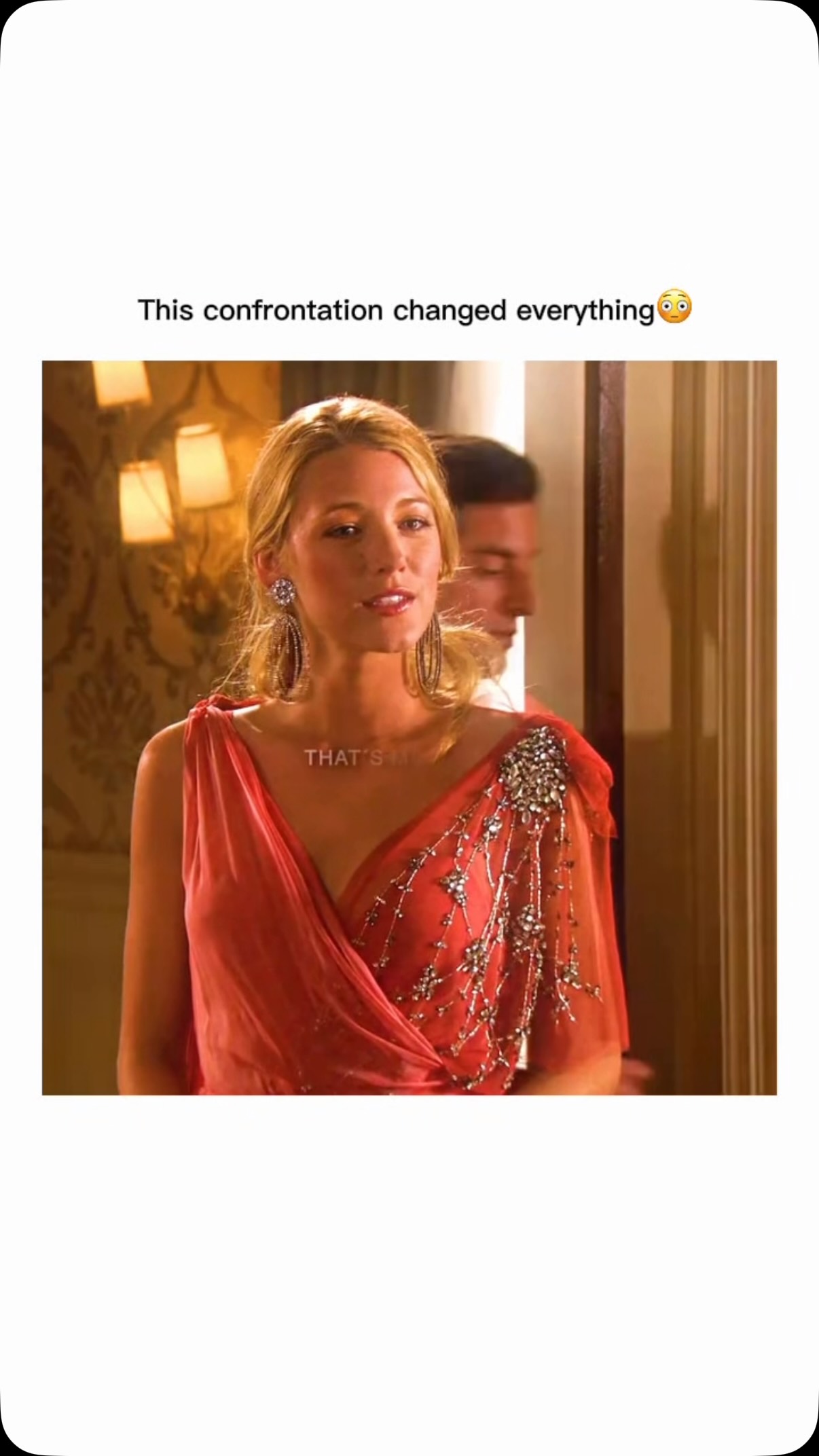 Show Title, Gossip Girl (Season 4, Episode 22: “The Wrong Goodbye”), Short Summary, In this dramatic season finale scene, Charlie Rhodes (Ivy Dickens posing as Charlie) steals Serena van der Woodsen’s 