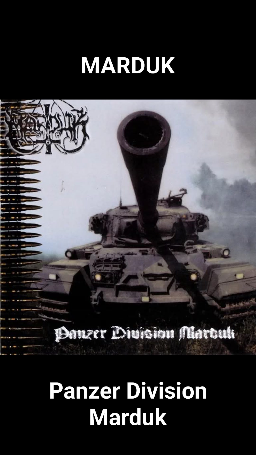 Marduk / Panzer Division Marduk オリジナル限定盤 Marduk - Panzer Division Marduk Osmose Prod 1999 Black Metal from
