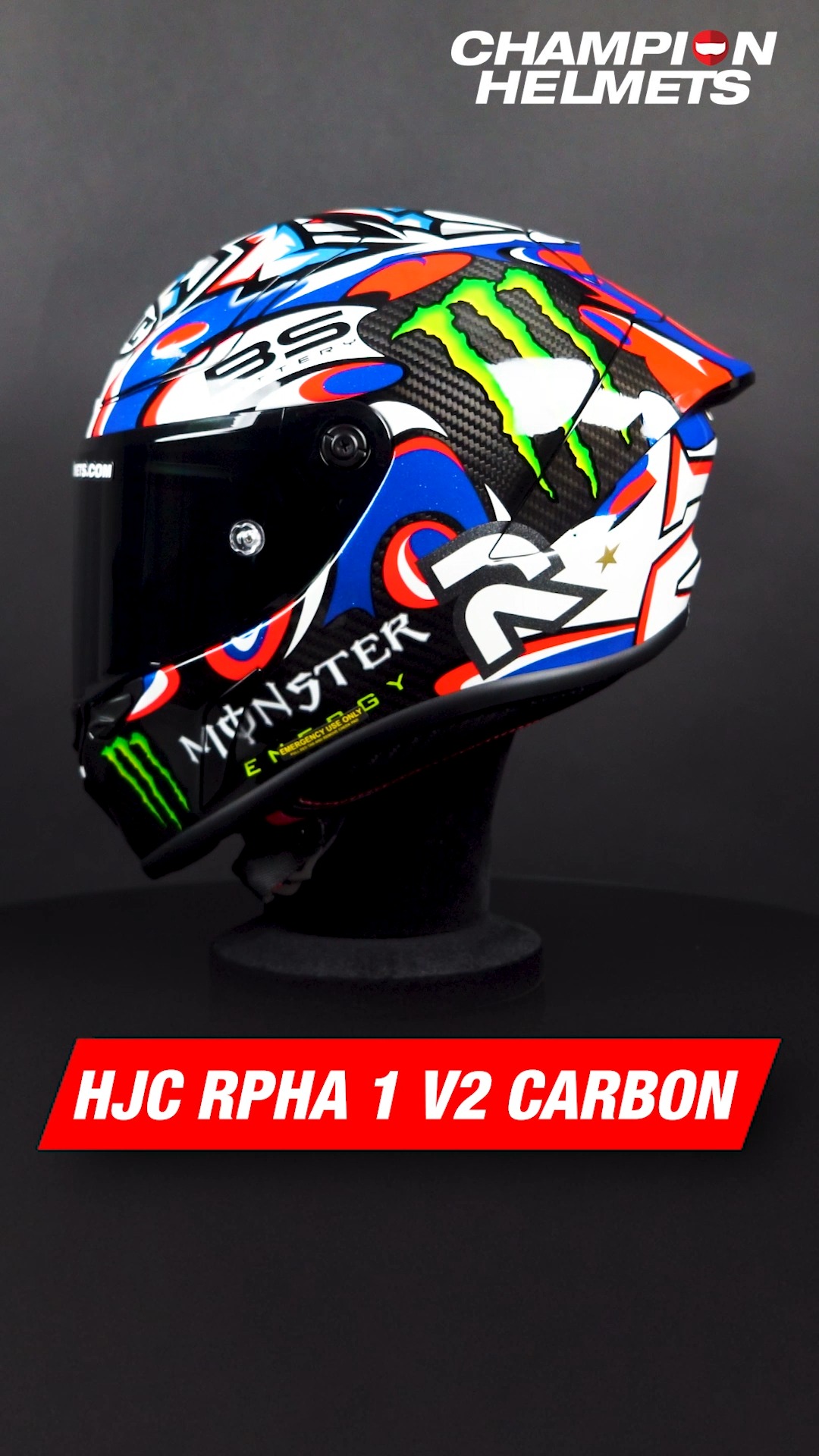 HJC RPHA 1 V2 Carbon Quartararo Le Mans 3 - Showcase #hjcrpha1v2