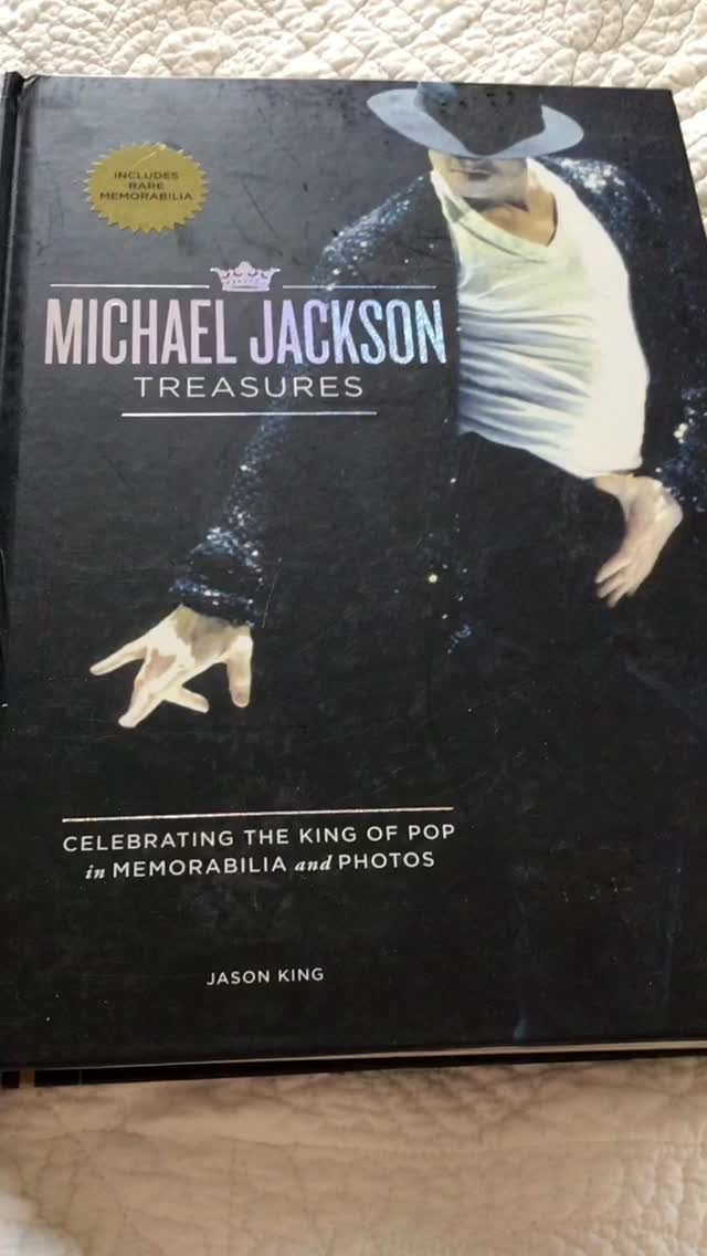 Michael Jackson Treasures Book #michaeljackson #mjjforever