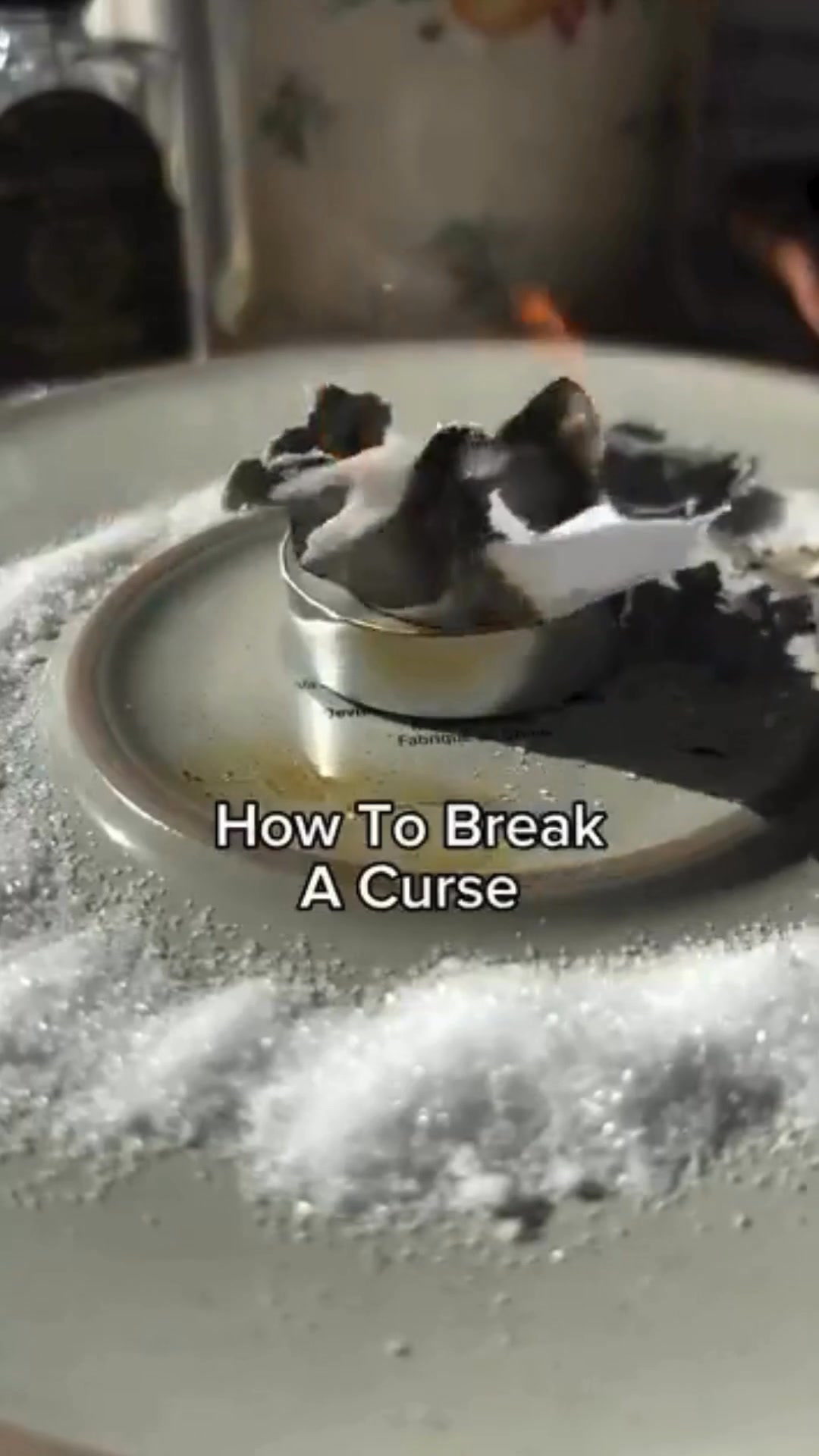 Perform this ritual if you feel surrounded by lingering bad luck ...