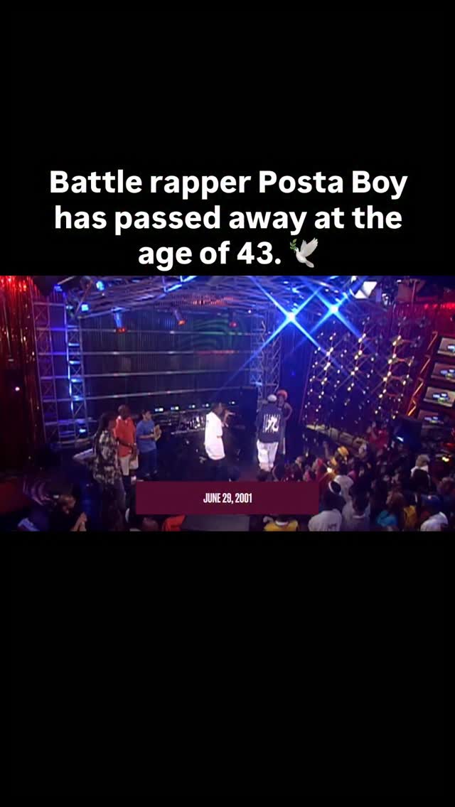 Battle rapper Posta Boy has passed away at the age of 43. Posta Boy ...