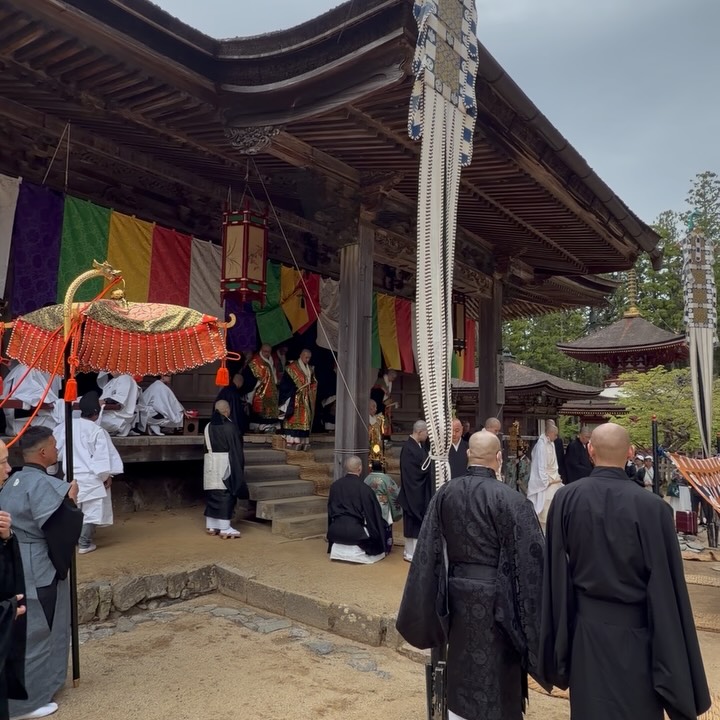 高野山 春季 胎蔵界結縁灌頂 檀信徒の皆様と入壇して参りました。 宿坊