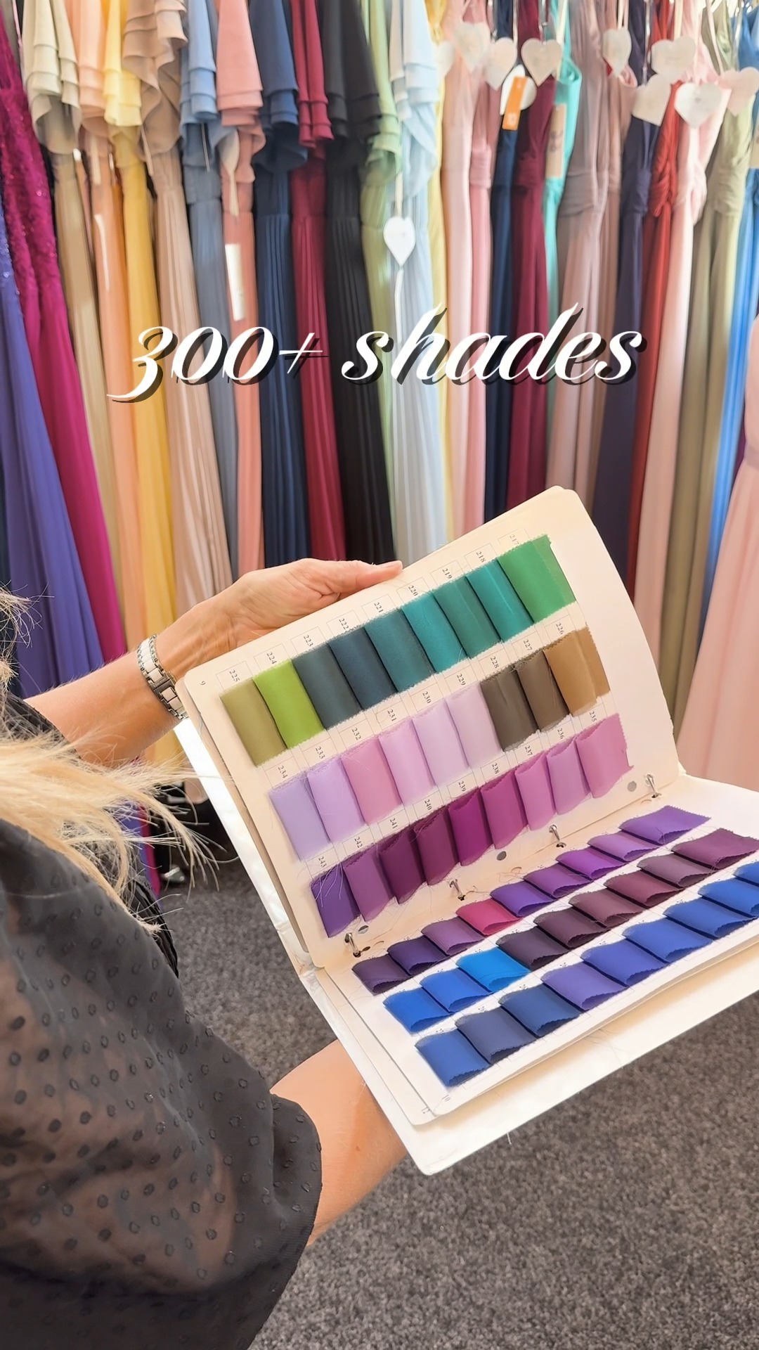 bridesmaid dress swatches uk Over 300 colours available across our collection. 🌈, There’s a shade for every wedding. 🤍, See our bridesmaid dresses:, www.wed4less.co.uk/bridesmaid-dresses, #BridesmaidDress #BridesMaids Web Collection: Statement Tops but also for special Size (Shoe):12.0 Black and White Dresses