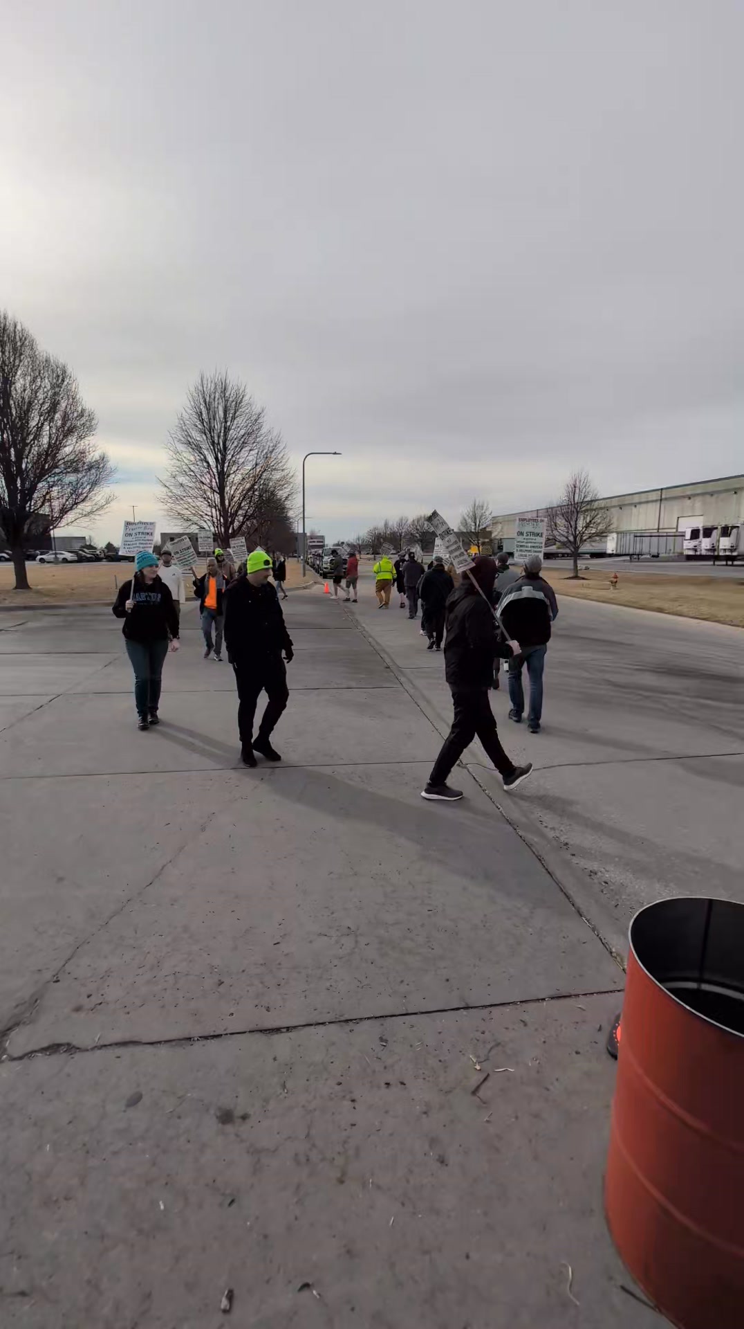 Day 8 of the unfair labor practice strike at Premier Midwest Beverage ...
