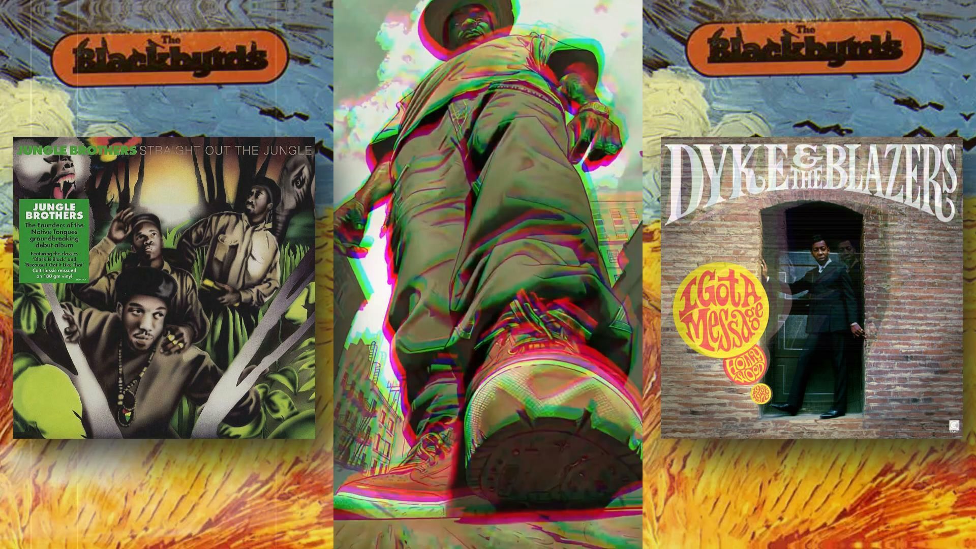 On The Run Jungle Brothers Meets The Blackyrds & Dyke & The