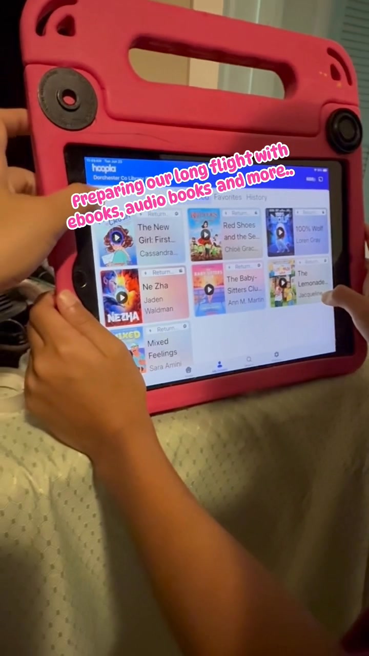 Meet hoopla—your library, upgraded 📚✨ With hoopla, patrons can