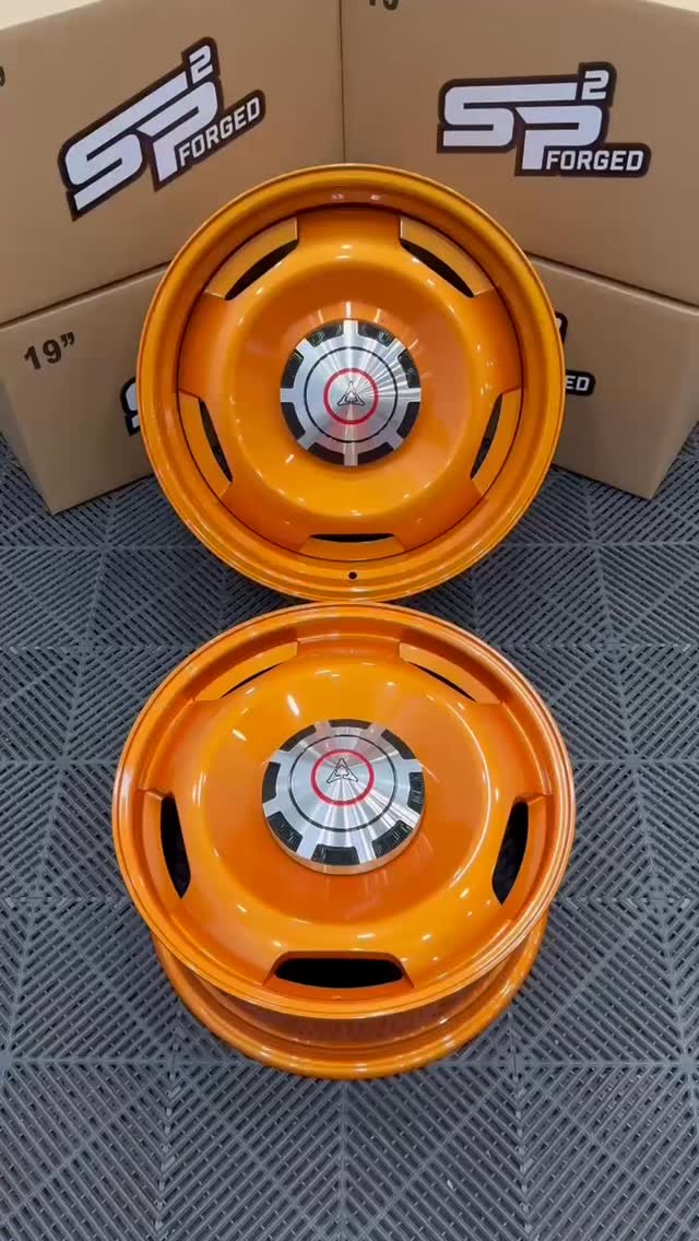 Custom means custom. From the wheel design, size, backspace, finish ...