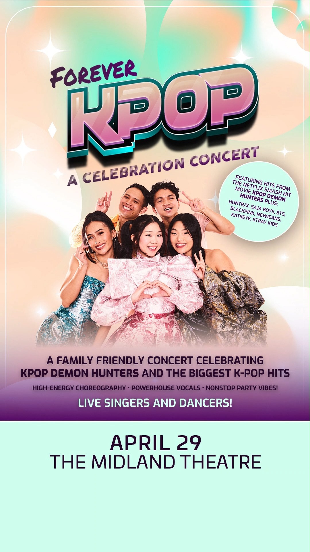 🌟TONIGHT!🌟 Forever K-Pop comes to The Midland Theatre! Here's