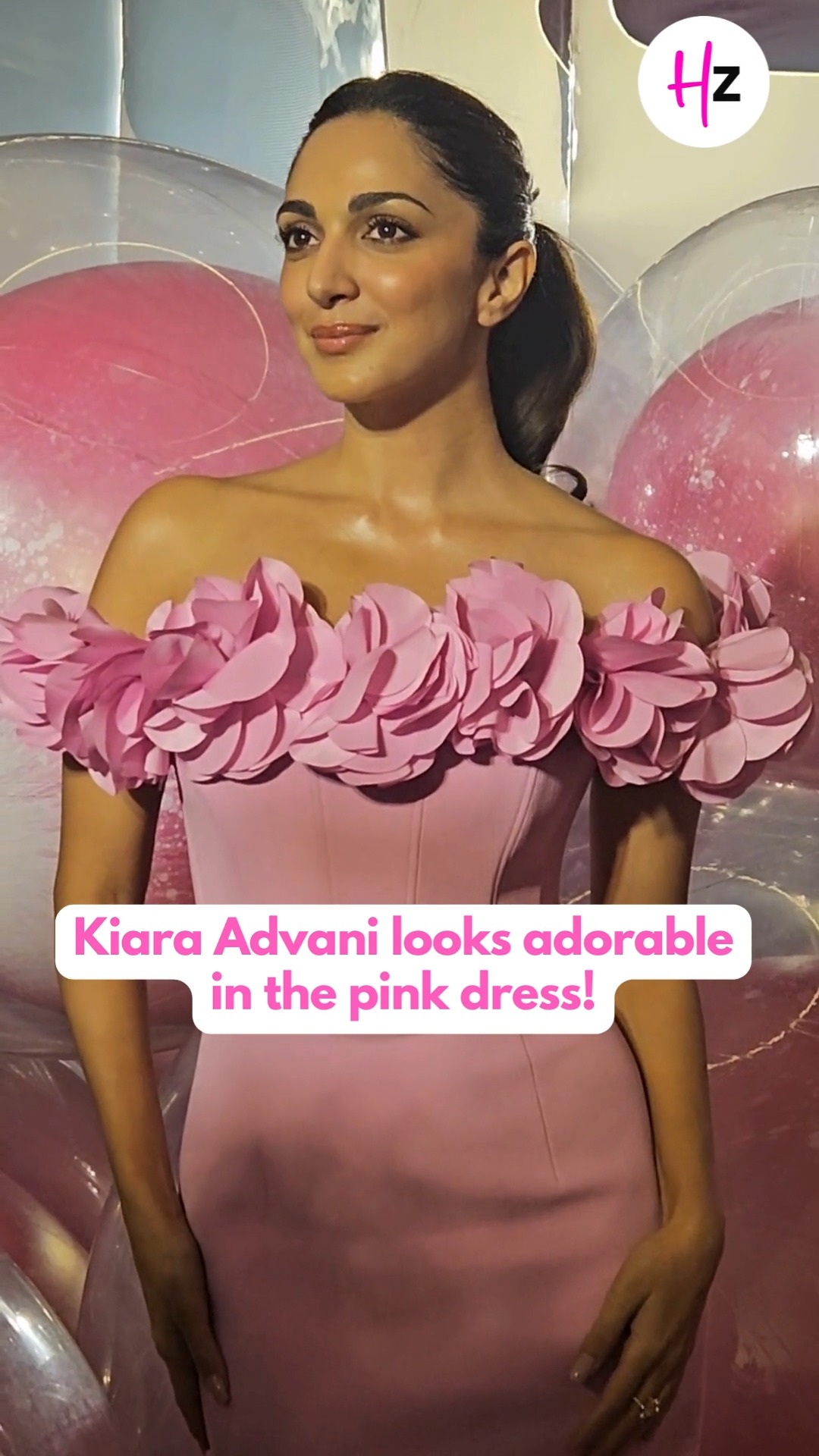 kiara advani hot pink dress looks adorable in the dress!, #kiaraadvani #bollywood #bollywooddiva us-online