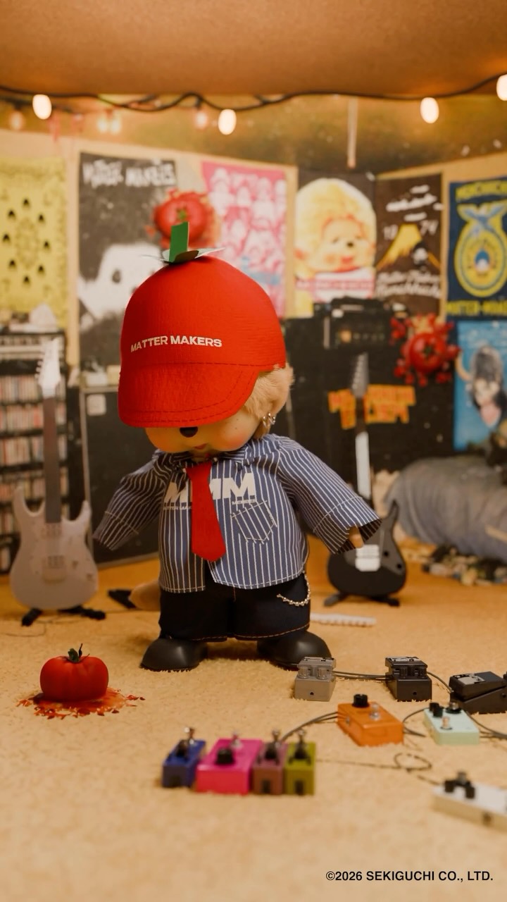 MATTER MAKERS | MONCHHICHI PLUSH DOLL KEYCHAIN Available on Friday