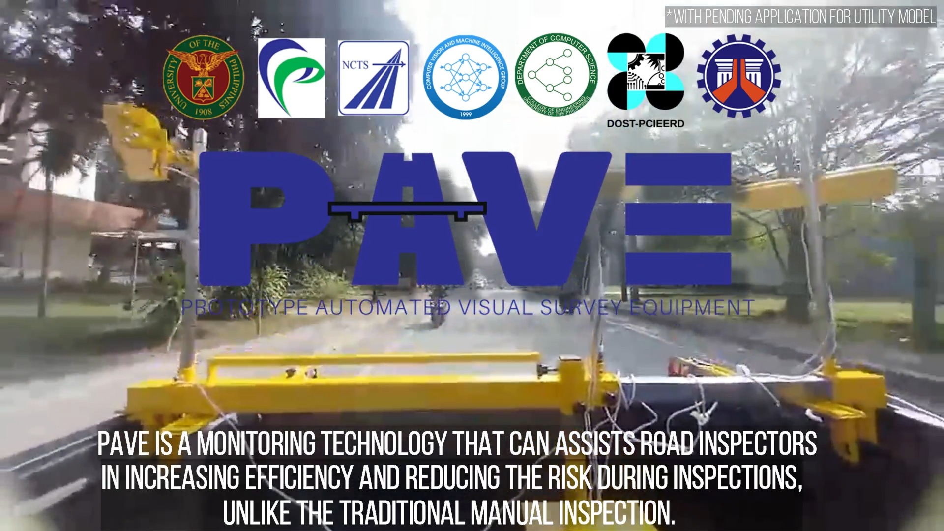 [Featured Research Project] PAVE is a monitoring technology that can ...